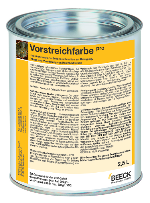 Vorstreichfarbe