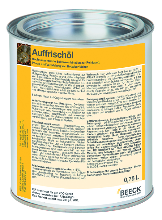 Auffrischöl
