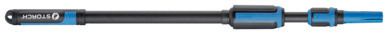 Telescopic aluminum pole with lock-it system