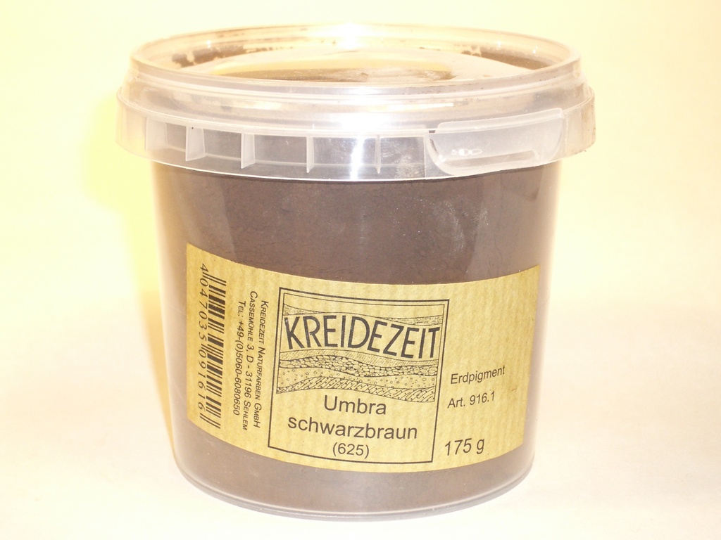 Pigment umber black-brown (625)
