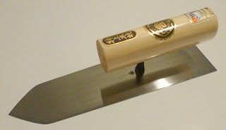 Premium Honyaki fine plaster trowel