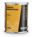 Beeck BEECKO-TOP Standölaussenfarbe Pro (0,75 l, weiß)