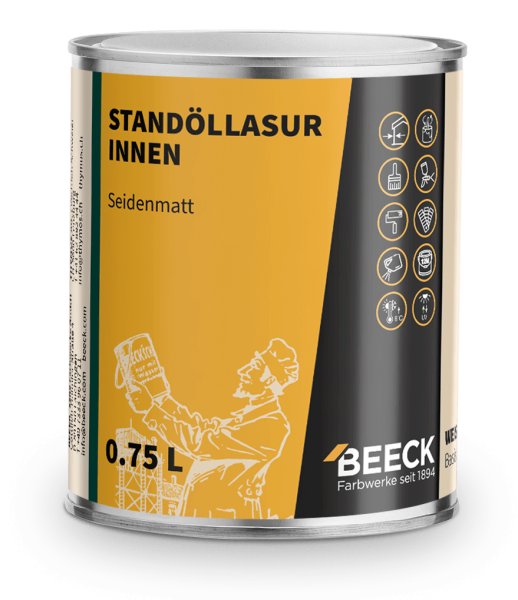 Standolieglasur indvendigt silkemat