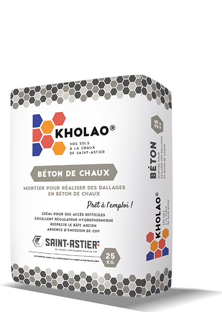 ​KHOLAO® Béton de Chaux - Kalkbeton