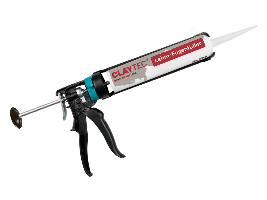 Refillable cartridge for Claytec Clay joint-filler (empty)