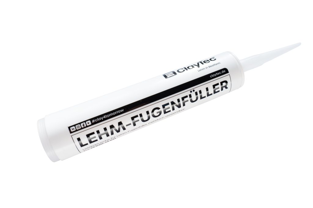 Wechselkartusche für Claytec Lehm-Fugenfüller (leer)