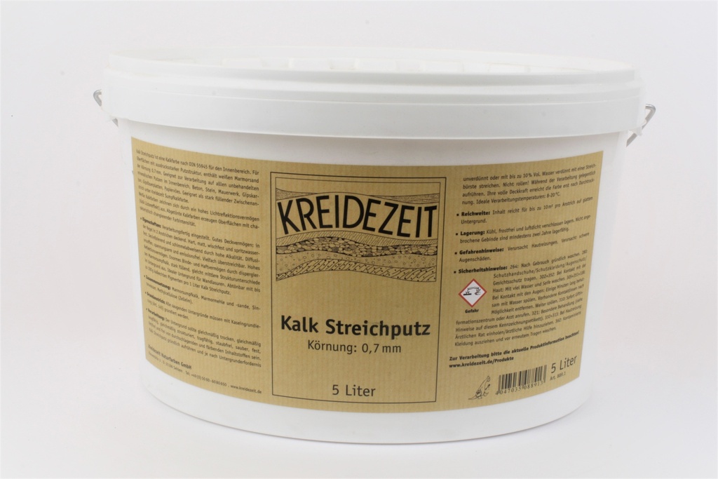 Kalk Streichputz, Körnung: 0,7 mm