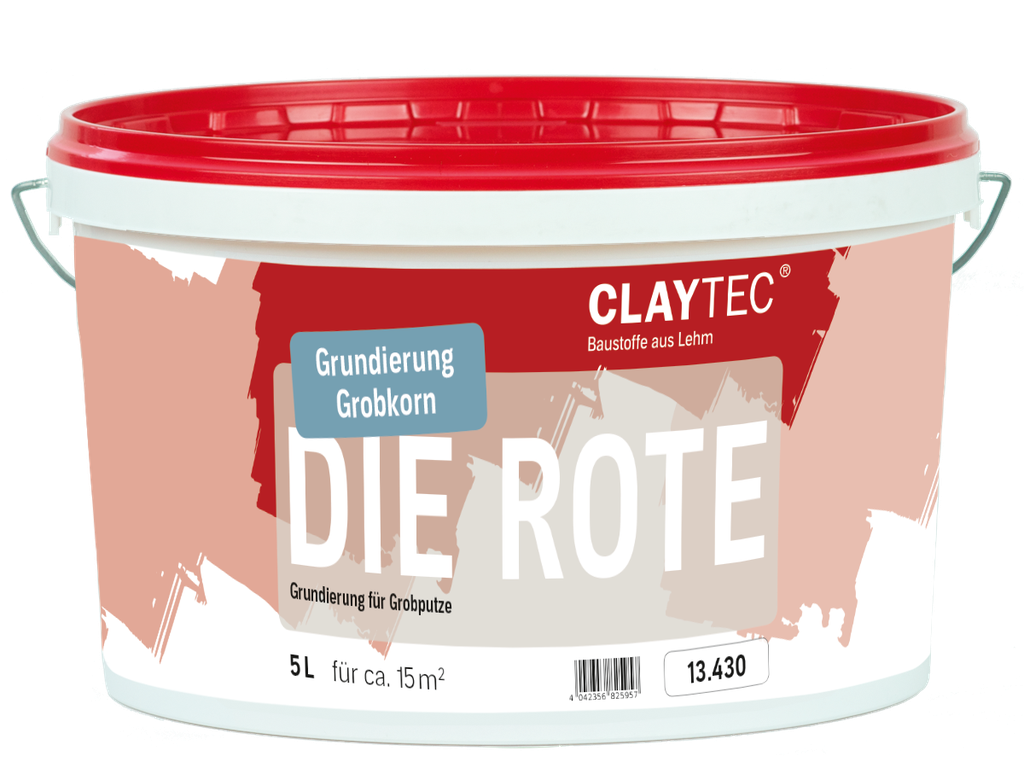Grundierung DIE ROTE, grob