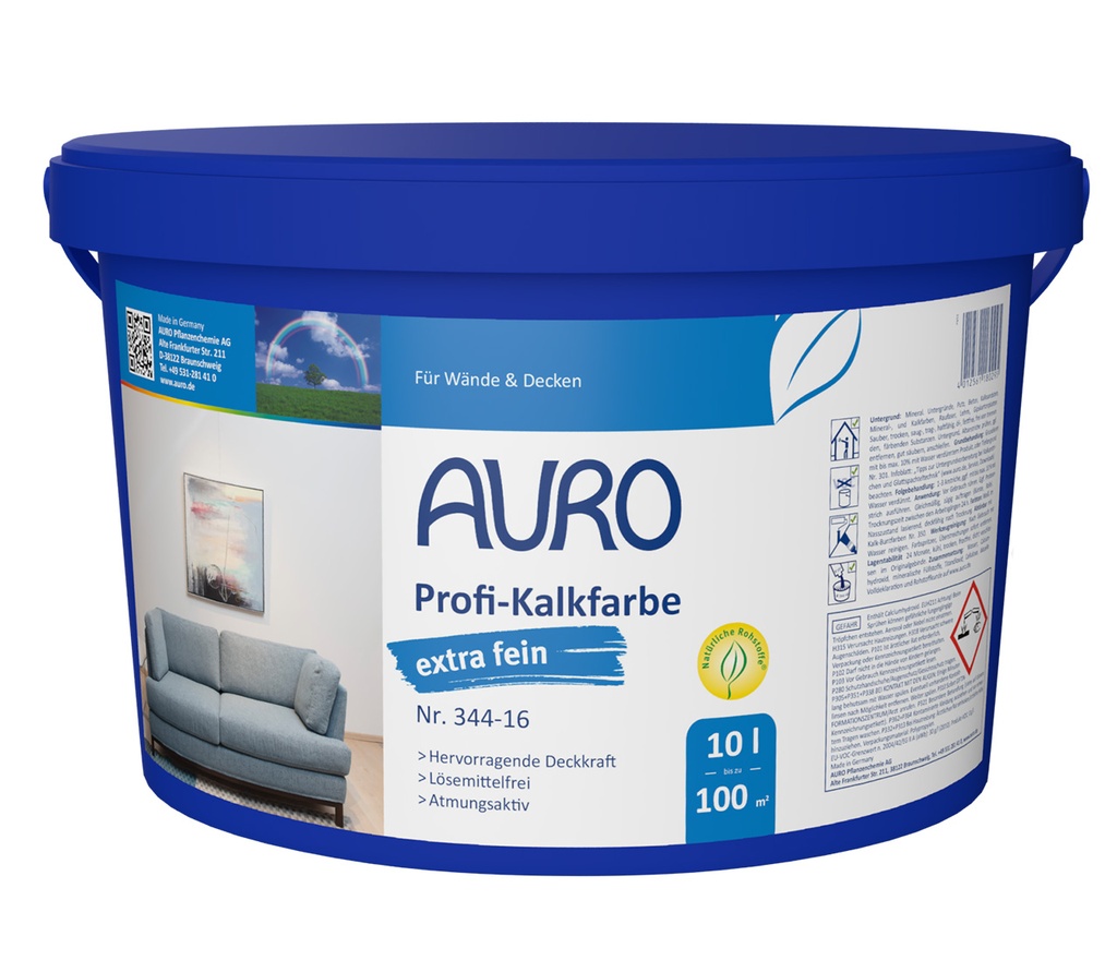 Profi-Kalkfarbe Extra Fein Nr. 344