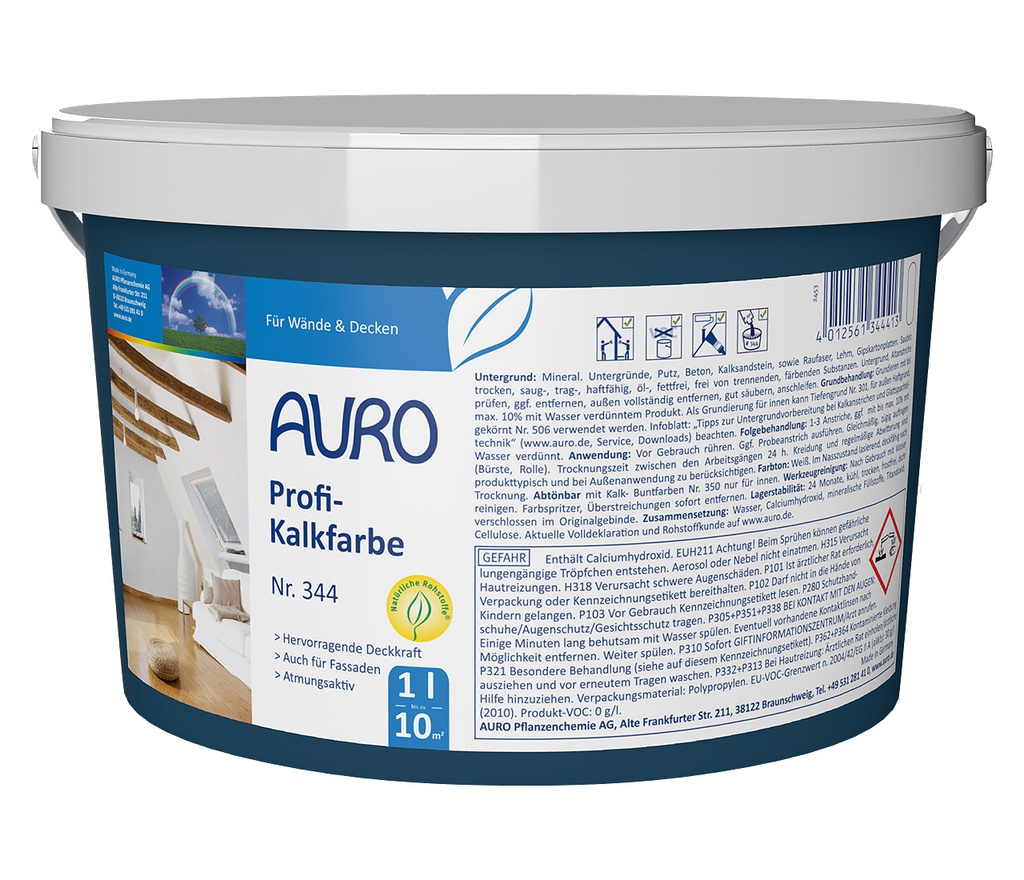 Profi-Kalkfarbe Nr. 344