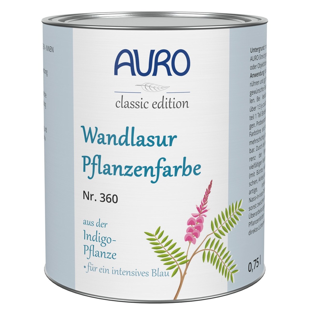 Vægglasur-Plante maling Nr. 360