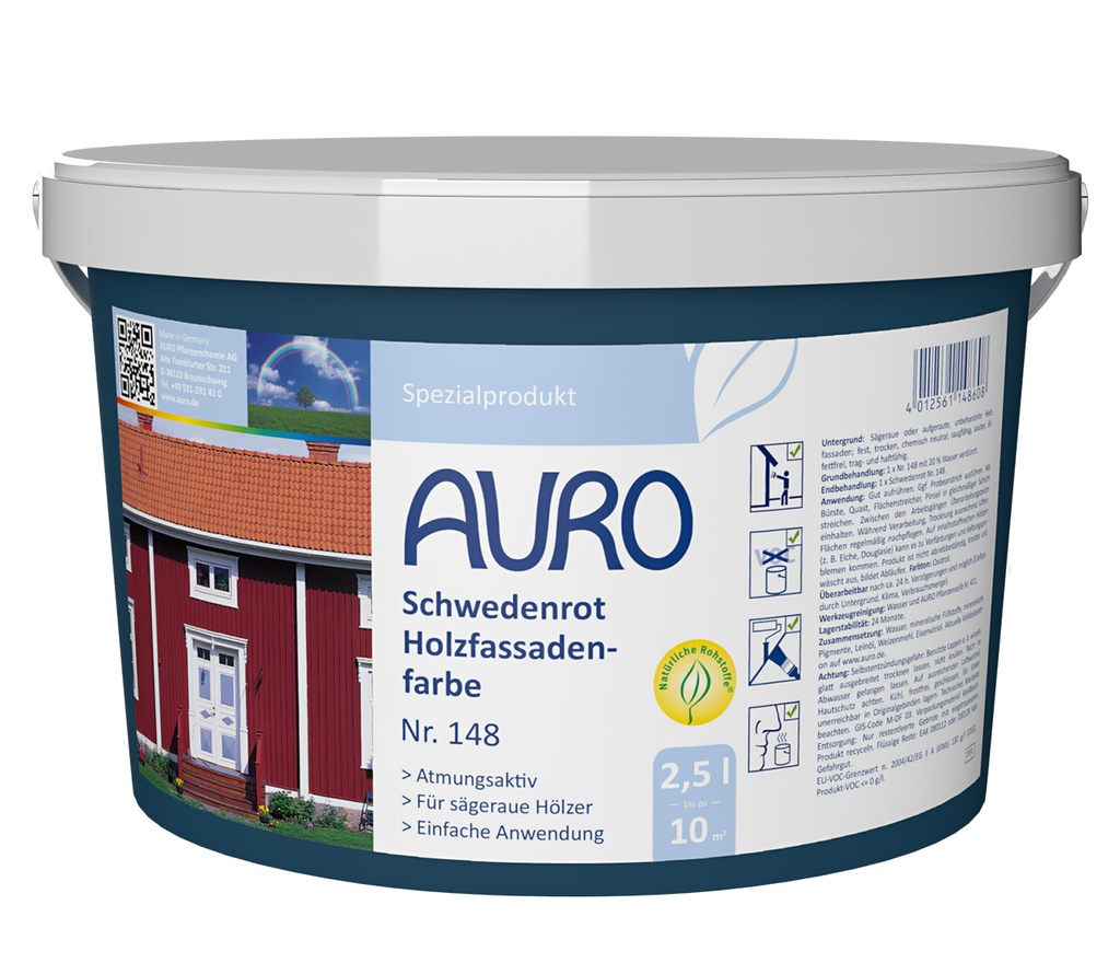 Falun Red Wood Façade Paint No. 148