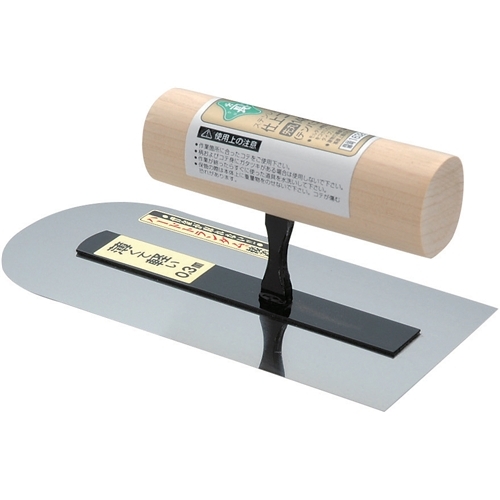 Japanese fine plastering trowel, stainless steel wide