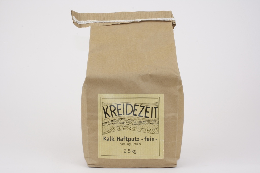 Kalk hæftepuds -fin-, kornstørrelse 0,9 mm