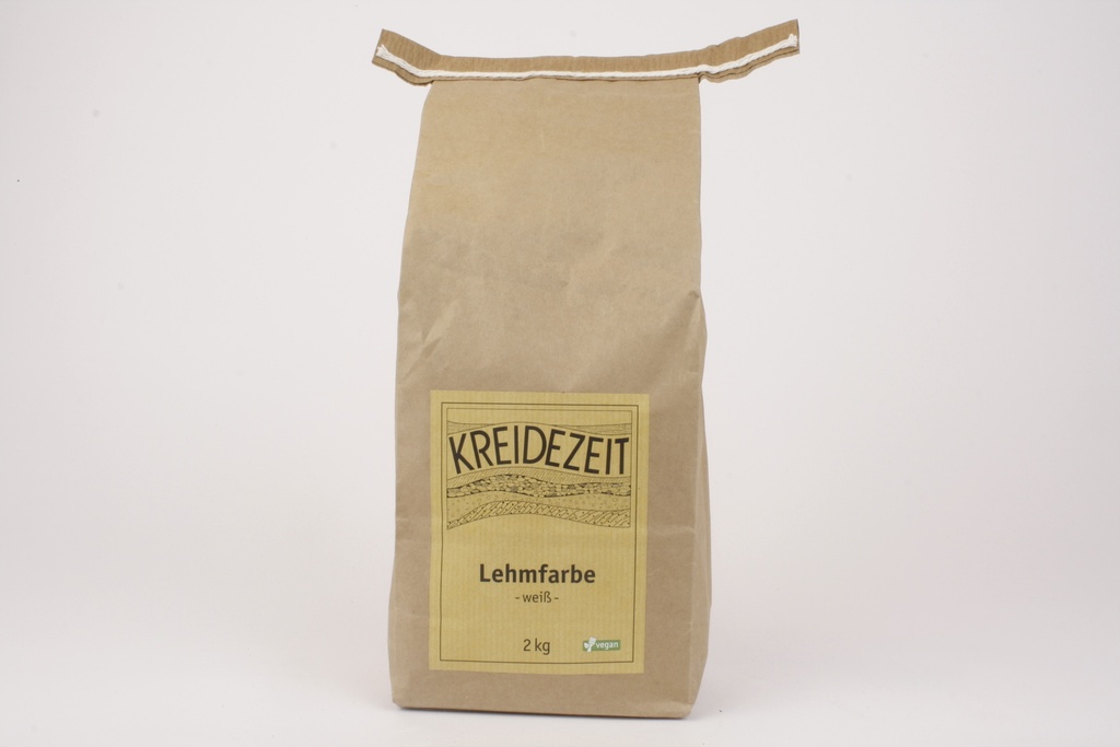 Lehmfarbe, weiß