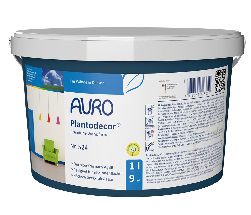 Plantodecor Premium-Wandfarbe Nr. 524
