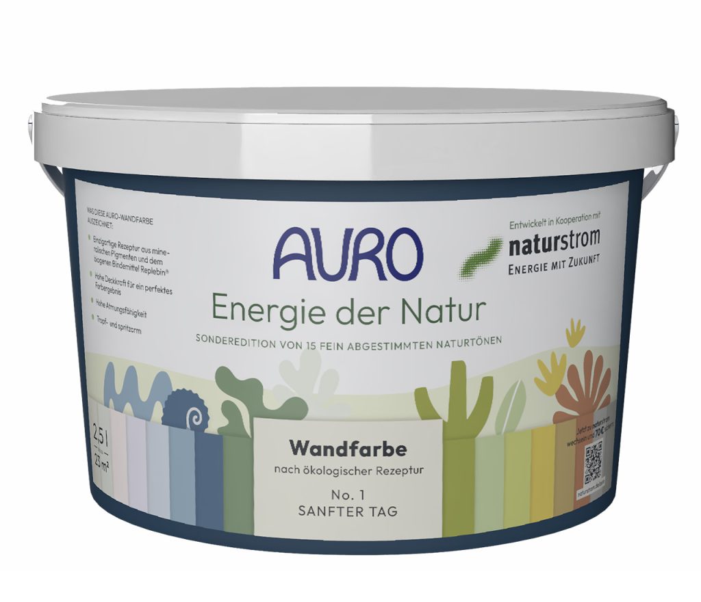 Wandfarbe Nr. 555 Farbraum Energie der Natur