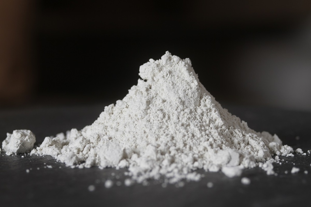 Farblehm Weiss