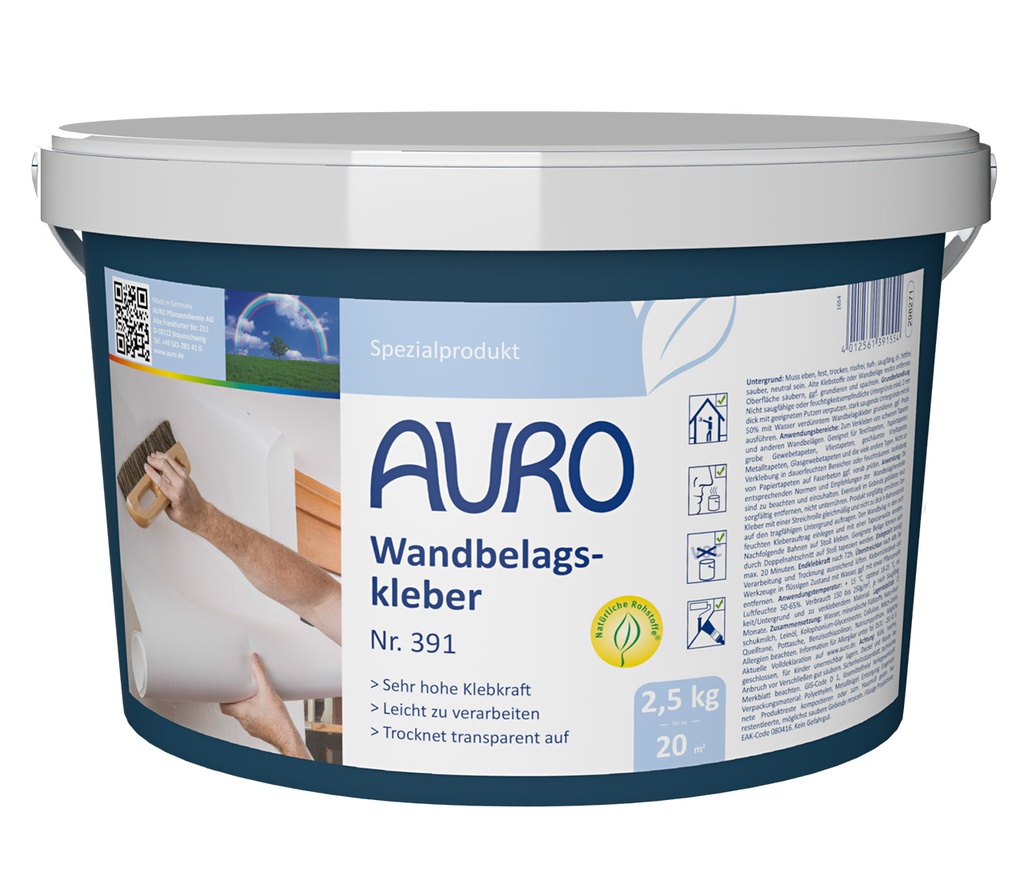 Vægbeklædningslim, 2,5 kg