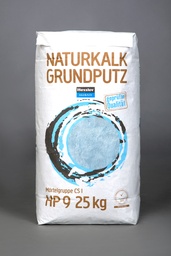 Hessler HP 9 G Natural Lime base plaster, coarse 25 kg sack