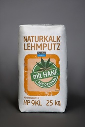 Hessler HP 9 KL Kalk-Lehm-Putz mit Hanf Sack a 25 kg
