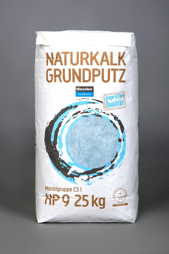 Hessler HP 9 Naturkalk Grundputz 25 kg Sack