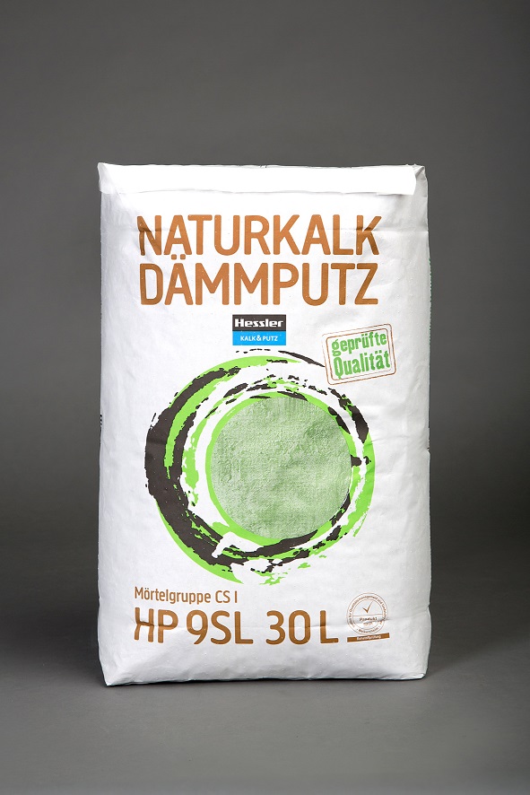 Hessler HP 9 SL  Kalk isoleringspuds 12,5 kg sæk