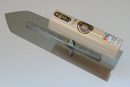 KiWaDo Japanische Glättekelle spitz, 0,5 mm dick, Honyaki Edelstahl Stück