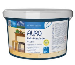 auro Kalk-Buntfarbe 2,5 Liter