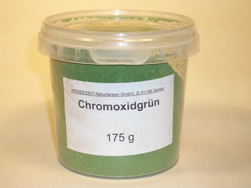 Kreidezeit Pigment Chromoxidgrün Dose