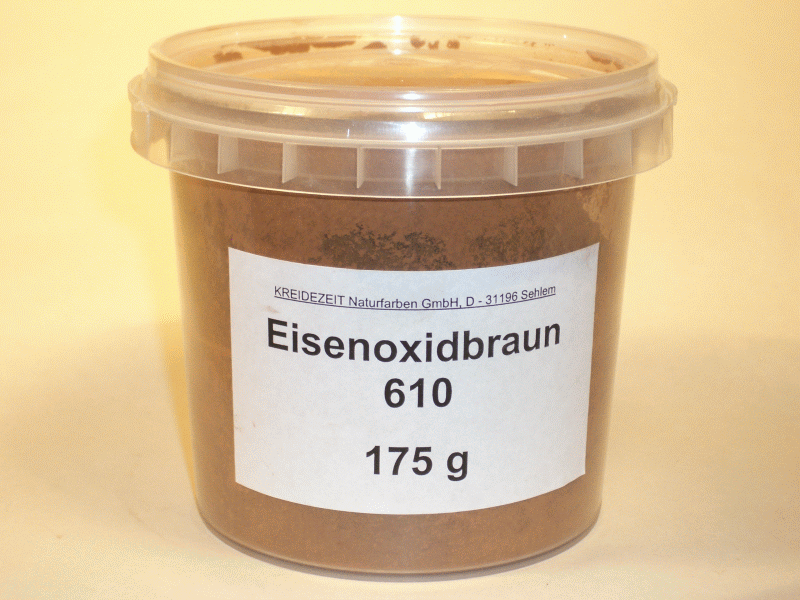 Kreidezeit Pigment iron oxide brown 610 can