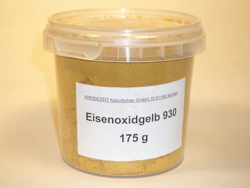 Kreidezeit Pigment iron oxide yellow 930 can