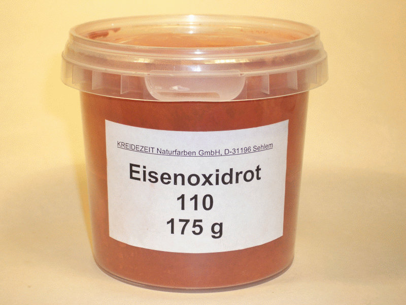 Kreidezeit Pigment iron oxide red 110 can