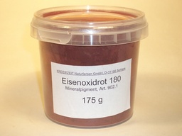 Kreidezeit Pigment jernoxid rød 180 dåse