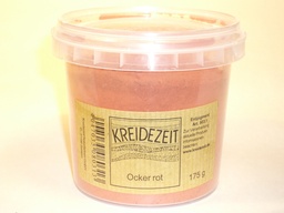 Kreidezeit Pigment Ocker rot Dose