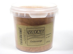 Kreidezeit Pigment oxide orange can