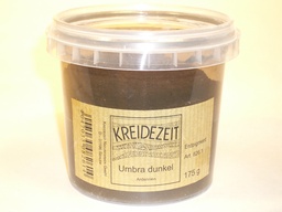 Kreidezeit Pigment Umbra dunkel, Ardennen Dose