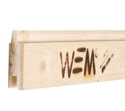 WEM - Flächenheizungen Profile strip (tongue and groove) Piece