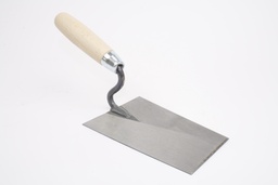 Schwan Tyrolean plastering trowel with S-neck / trapezoidal trowel Piece