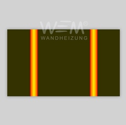 WEM - Flächenheizungen Thermofolie, wiederverwendbar Stück