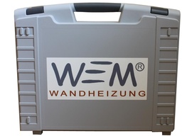 WEM - Flächenheizungen Werkzeugkoffer  WEM Wandheizung Stück