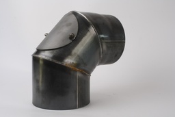 90 degree bend, 160 mm flue pipe Piece