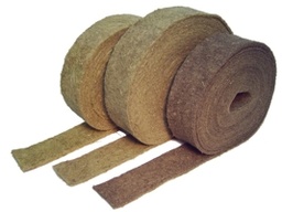 Hanffaser Uckermark Hemp insulation strips for edges 25 m roll
