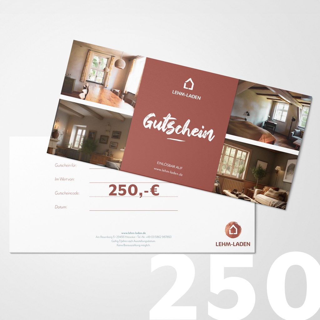 250 € Voucher piece