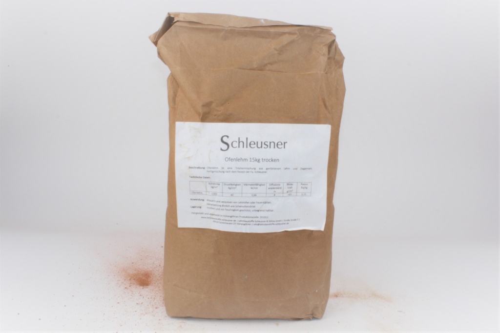 Schleusner Ofenlehm 15 kg
