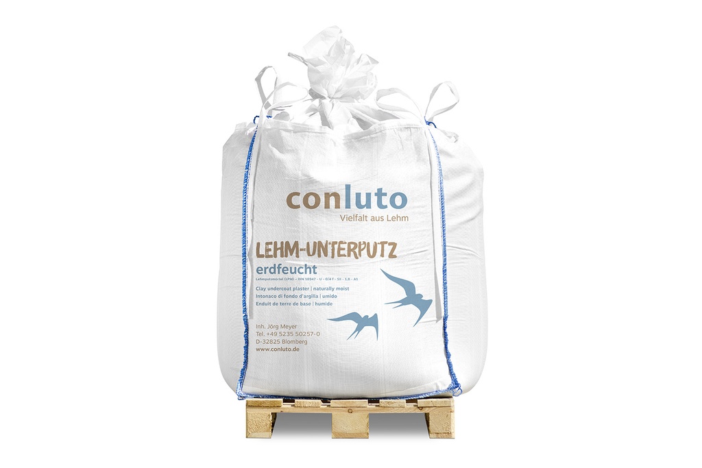conluto Lehm-Unterputz erdfeucht ​​​Stück