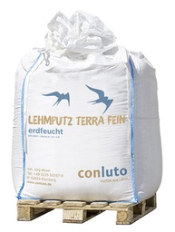 Conluto Lehmputz terra fein, erdfeucht ​Stück