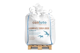 Conluto Lehmputz terra grob, erdfeucht Stück