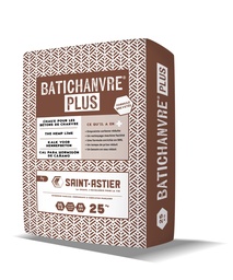 Saint-Astier® BATICHANVRE® PLUS - Der Hanf-Kalk Sack a 25 kg