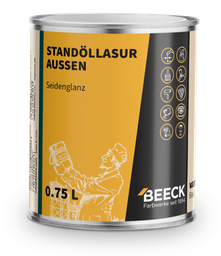 Beeck Stand oil glaze exterior, satin gloss piece